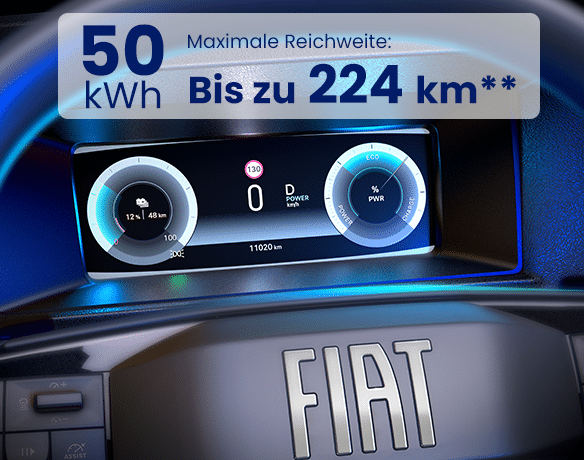 Fiat Scudo 50kWh - 50kWh - bis zu 224 km Reichweite